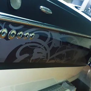 Boat with Flourish Wrap