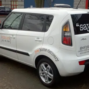Hybrid Car Wrap Image