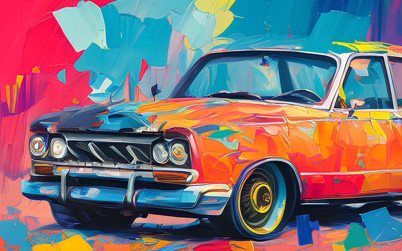 Car Art Graphic Image